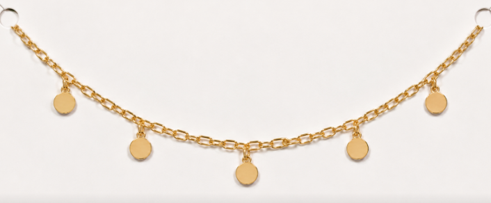 Minimal Coin Bandhan Rakhi For Bhabhi