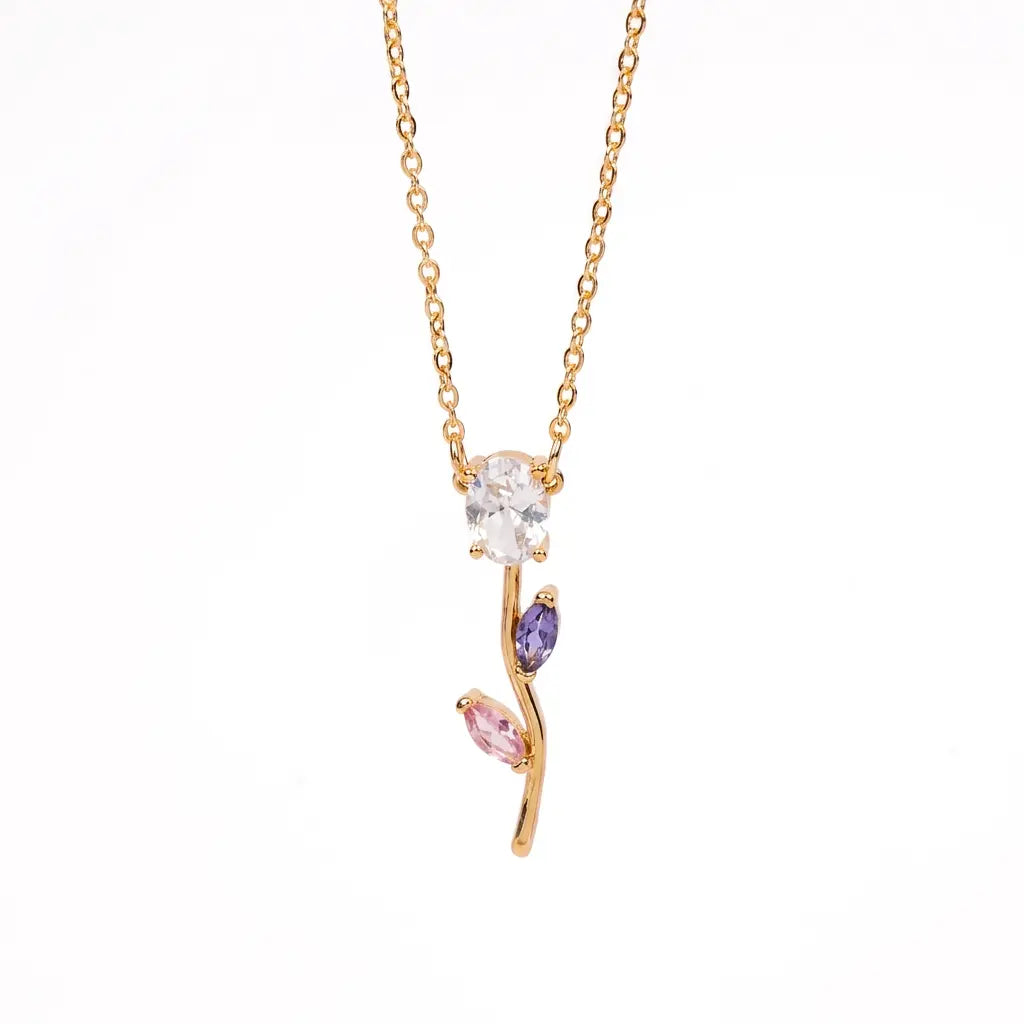 Velisse Drop Earrings &amp; Necklace set - Multicolor | Salty