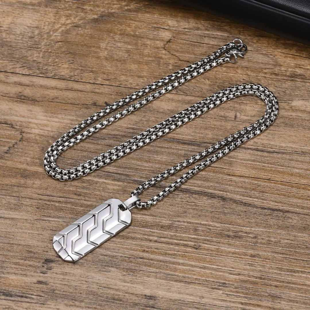 Velocity Vortex Silver Chain - Salty Accessories