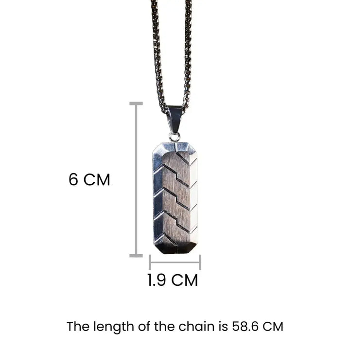 Velocity Vortex Silver Chain - Salty Accessories