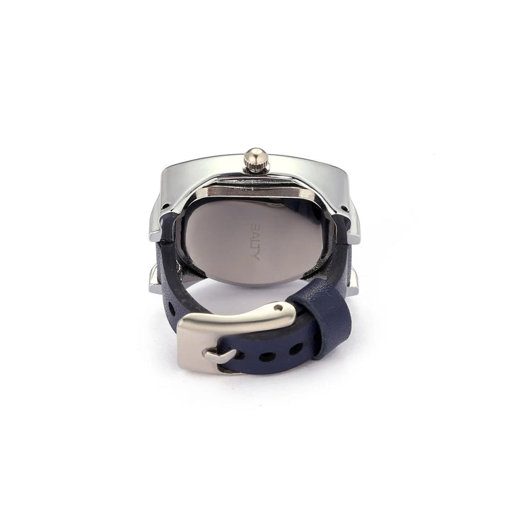Velvet Curve Ring Watch - Blue | Salty
