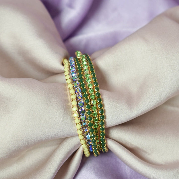 Velvet Night Party Stackable Bands (Set of 5) - Salty Accessories
