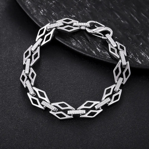 Vertex Diamond Link Bracelet
