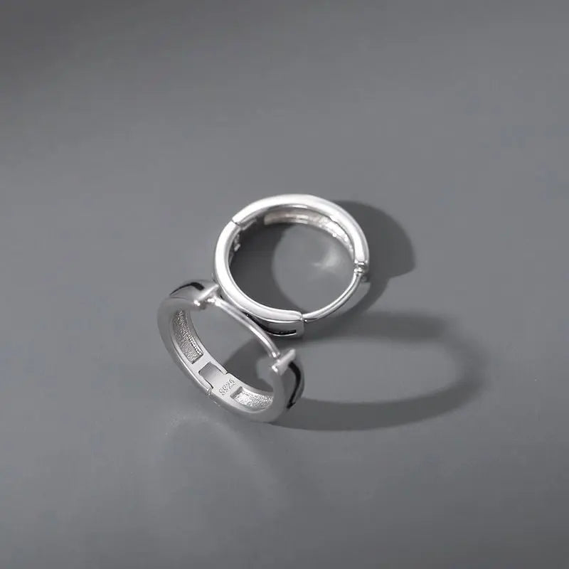 Vervain Silver Hoop - Salty Accessories