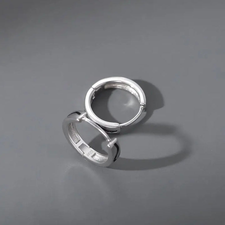 Vervain Silver Hoop - Salty Accessories