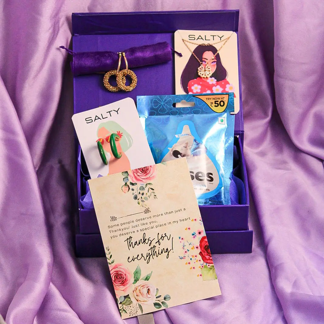 Vibrant Anti-Tarnish Jewellery Gift Box for Her