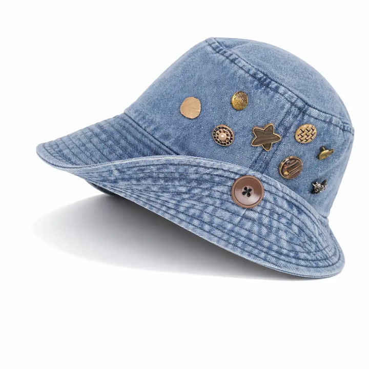 Vintage Muse Denim Bucket Hat | Salty