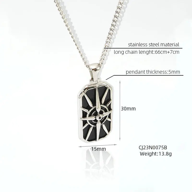 Vintage Travel Silver Chain - Salty Accessories