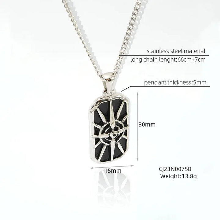 Vintage Travel Silver Chain - Salty Accessories