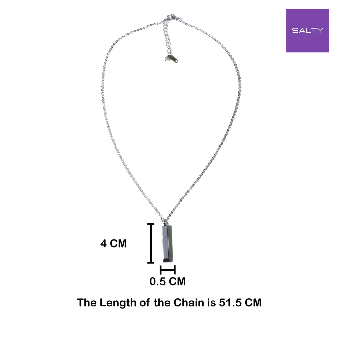 Voluptuous Sliding Black Necklace - Salty Accessories