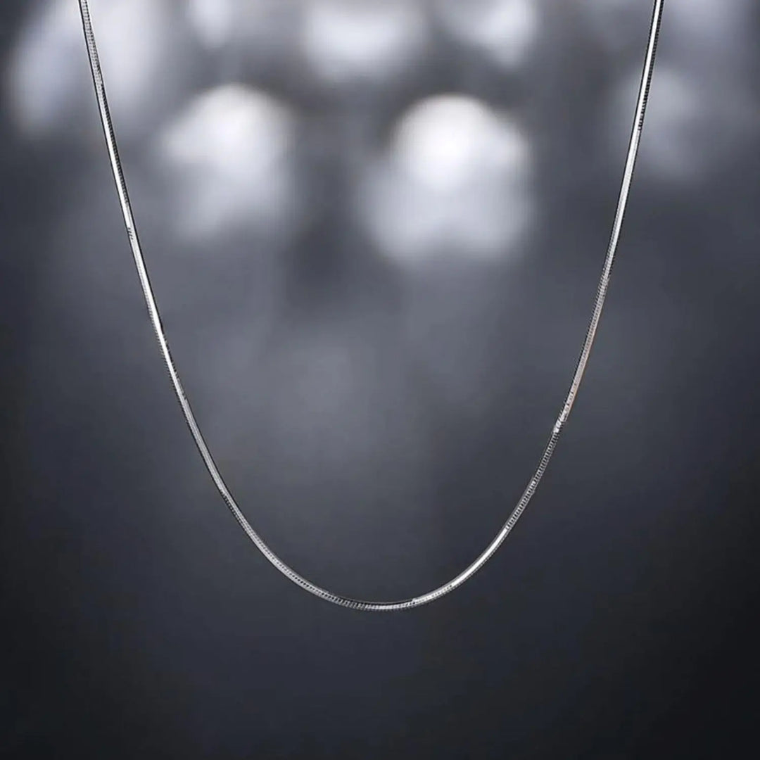 Voss Square Snake Chain Necklace | Salty