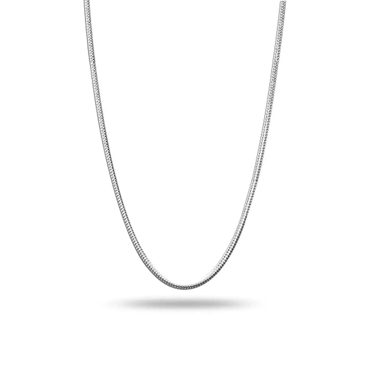 Voss Square Snake Chain Necklace | Salty
