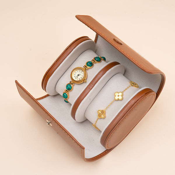 Turquoise Watch And Bracelet Stack