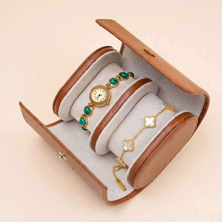 Turquoise Watch Bracelet Stack