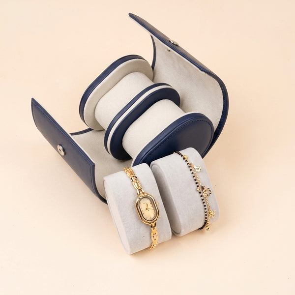 Luxury Oval Watch Bracelet Stack