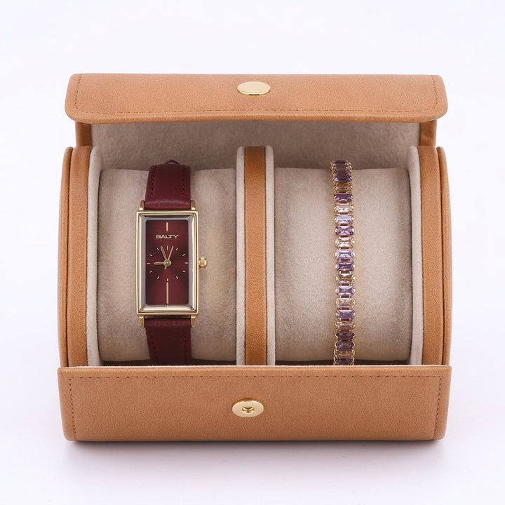 Wine Sparkle Watch Bracelet Stack | Salty