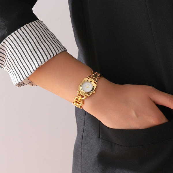 Golden Muse Watch Bracelet Stack