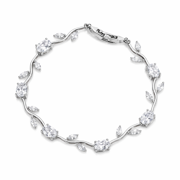 Elegant Sparkle Watch Bracelet Stack | Salty