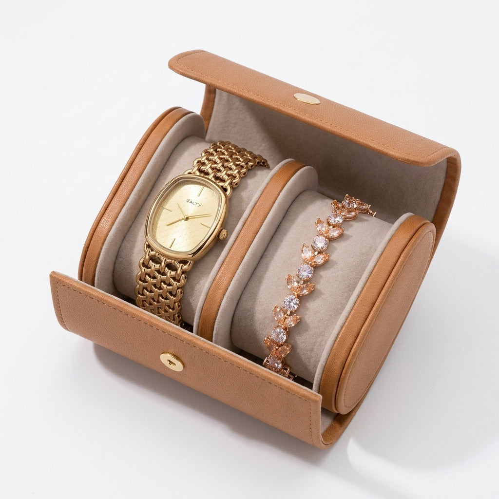 Royal Radiance Watch Bracelet Stack | Salty