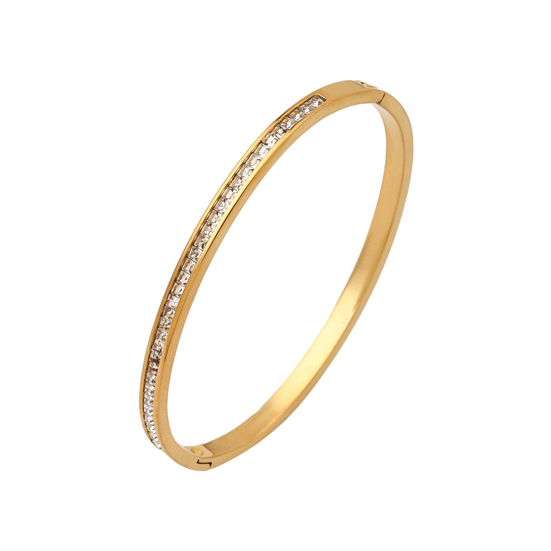 Gold Arc Watch Bracelet Stack | Salty