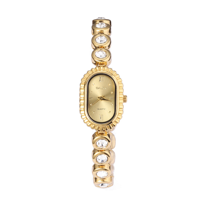 Golden Halo Watch Bracelet Stack
