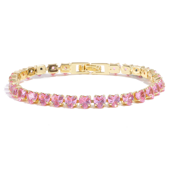 Rose Quartz Watch Bracelet Stack
