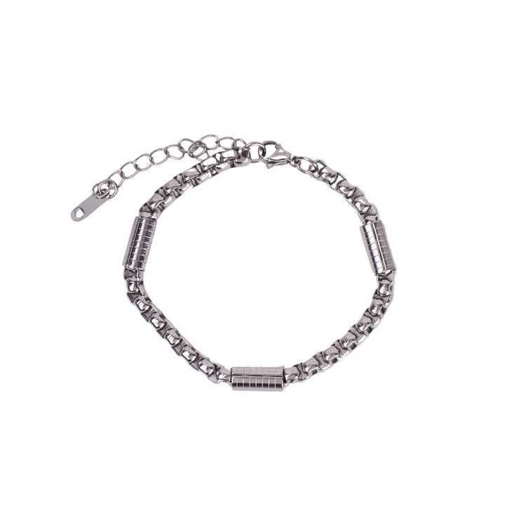 Silver Stunner Watch Bracelet Stack | Salty