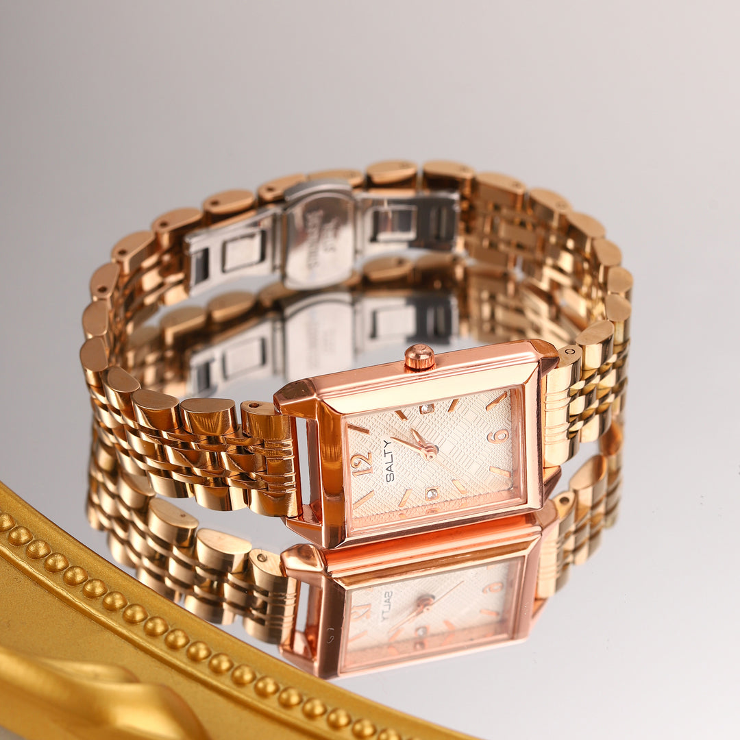 Everyday Classic Rose Gold Quartz Watch