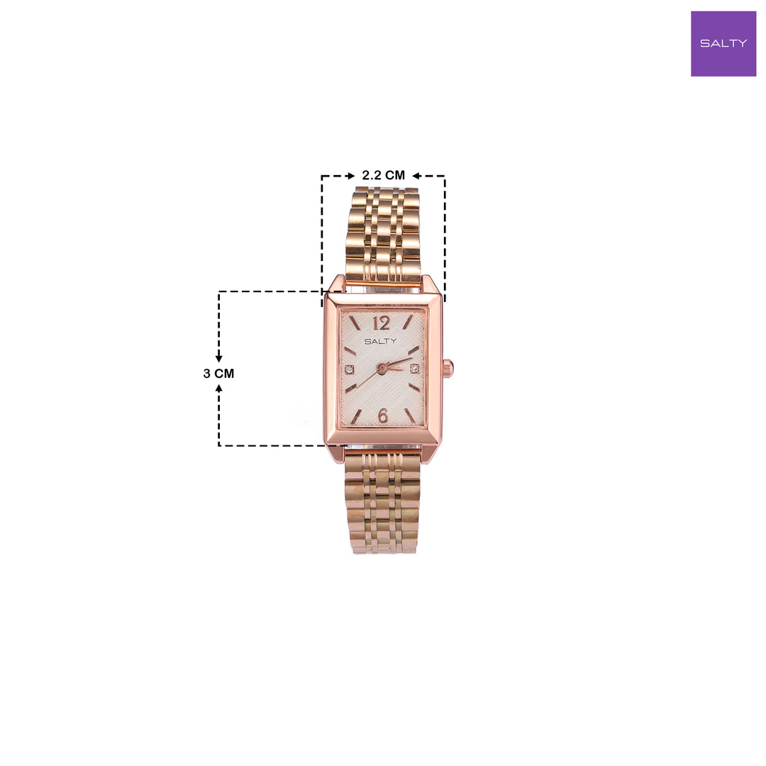 Everyday Classic Rose Gold Quartz Watch