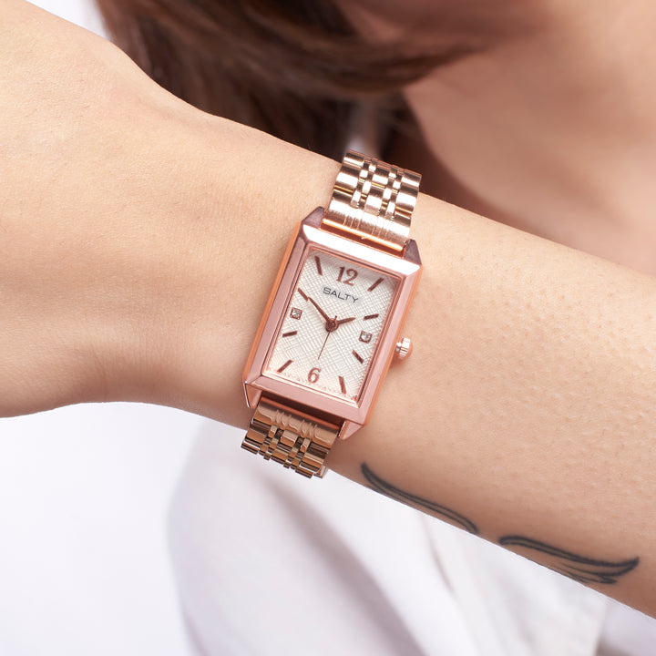 Everyday Classic Rose Gold Quartz Watch