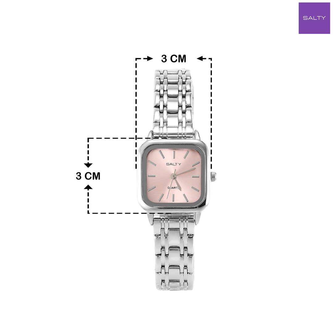 Peach Dial Blush Water Resistant Watch