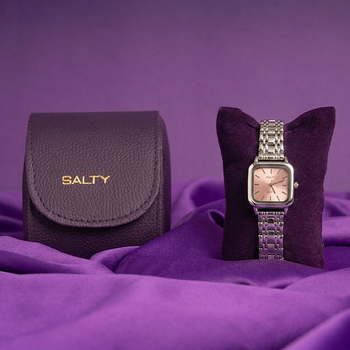 Peach Dial Blush Water Resistant Watch