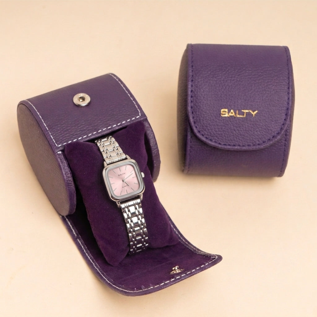 Peach Dial Blush Water Resistant Watch
