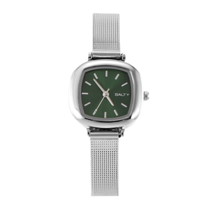 Green Dial Sage Curve Water Resistant Watch