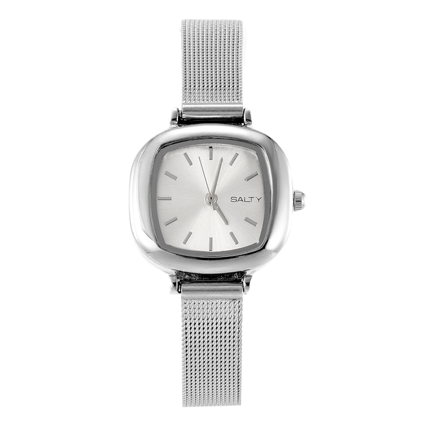 Silken Arc Curvy Dial Designer Watch for Girls