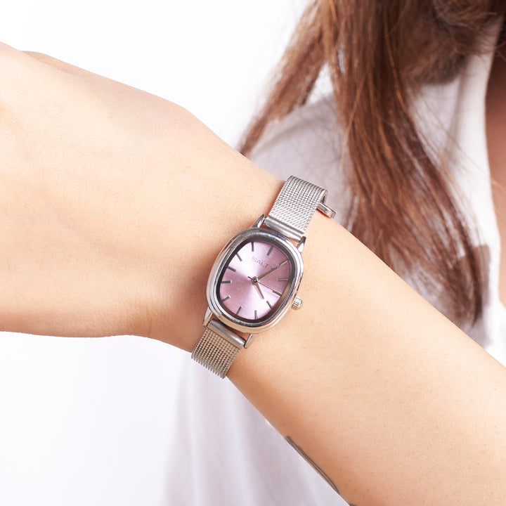 Mauve Dial Timeless Watch