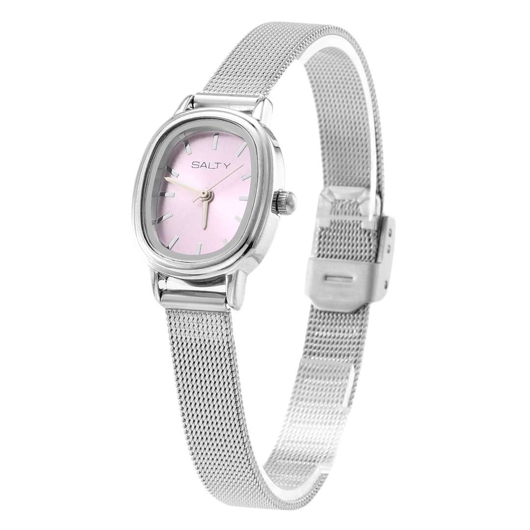 Mauve Dial Timeless Watch