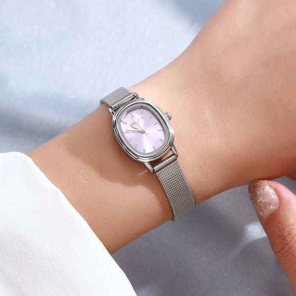 Mauve Dial Timeless Watch