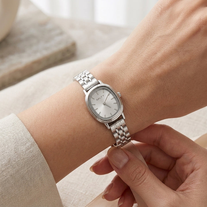 Snow Dial Timeless Watch