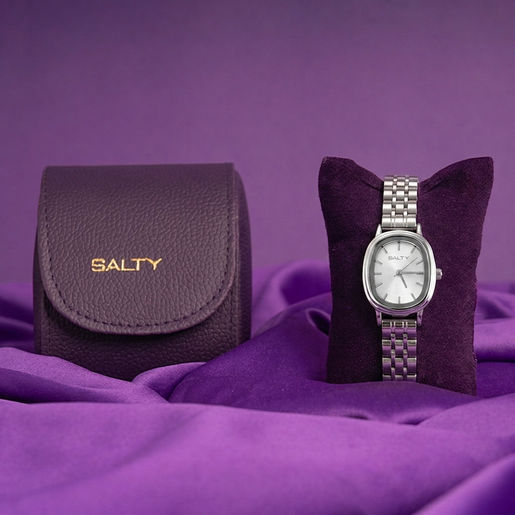 Snow Dial Timeless Watch