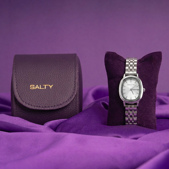 Snow Dial Timeless Watch