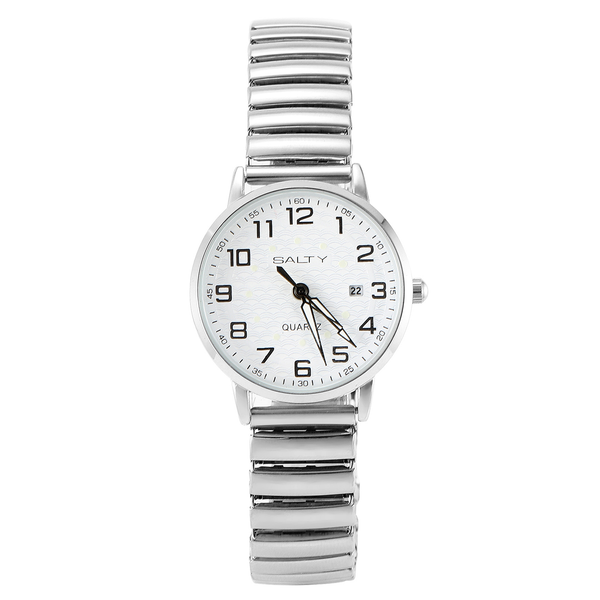 White & Round Dial Wrist Watch For Women