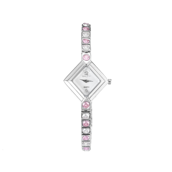 Diamond Dial Crystal Watch