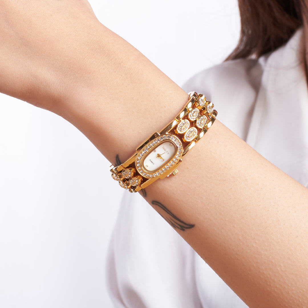 Mother of Pearl Quartz Watch for Women