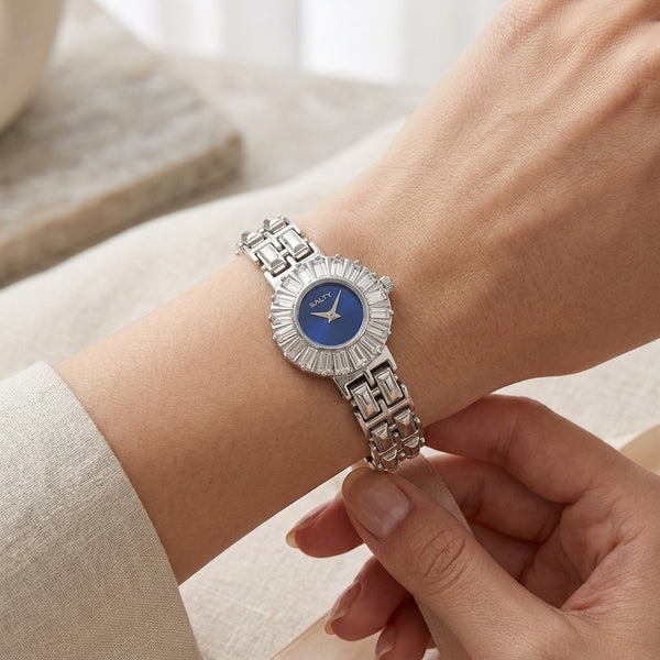 Midnight Sparkle Royal Blue Vintage Watch