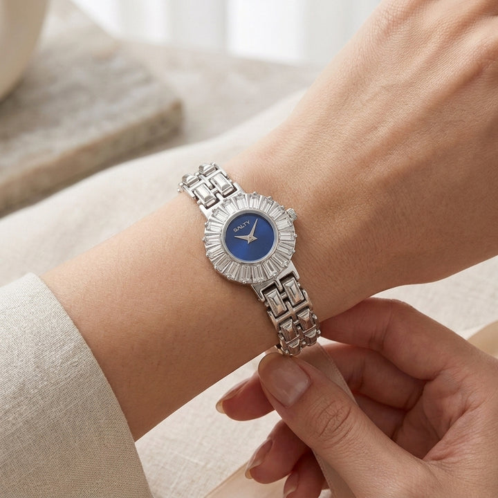 Midnight Sparkle Royal Blue Vintage Watch