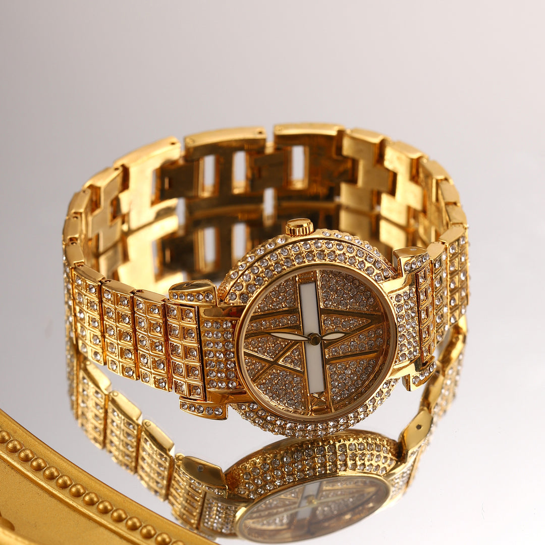Fully Stone-Studded Watch Bracelet for women