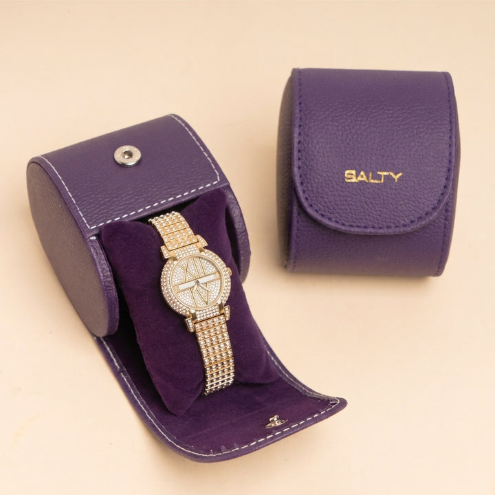 Fully Stone-Studded Watch Bracelet for women