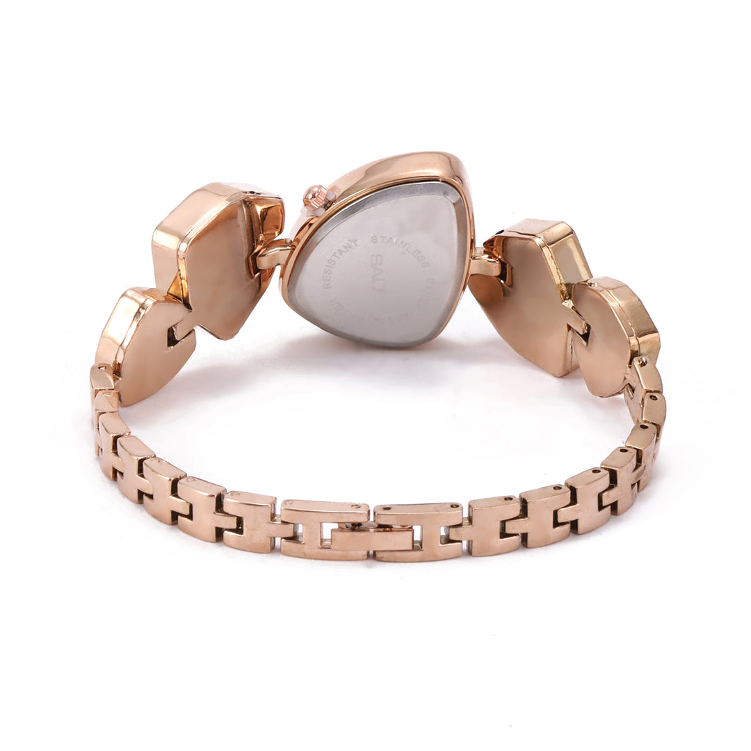 Rose Gold Diamond Luxury Watch