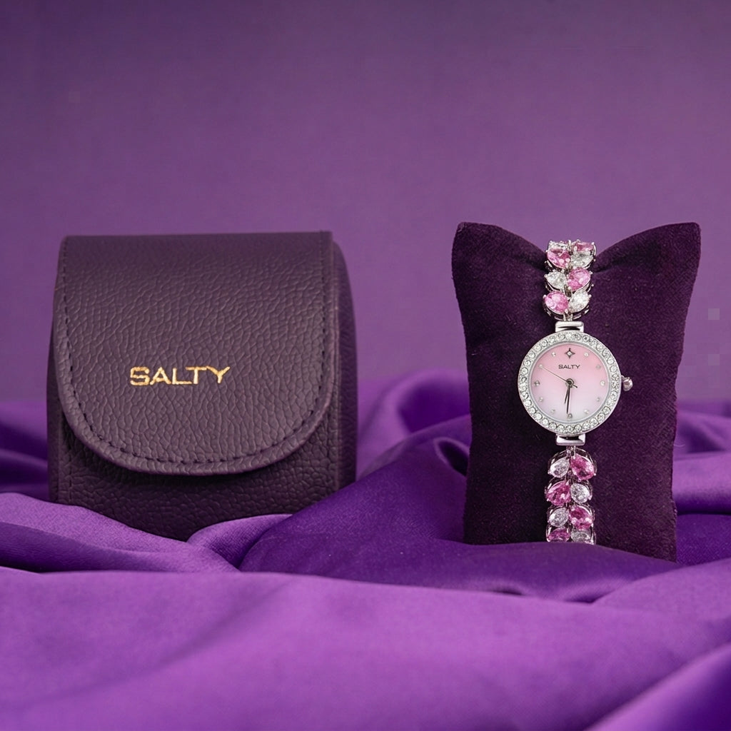 The Marquis of Eternal Crystal Studded Watch for Women